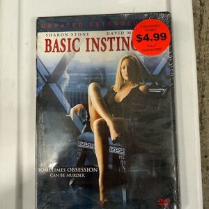 Basic Instinct Unrated Extended DVD - Sharon Stone